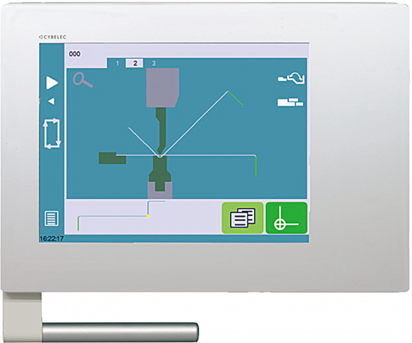 CYBELEC CybTouch 15 PS 2D graphic CNC System
