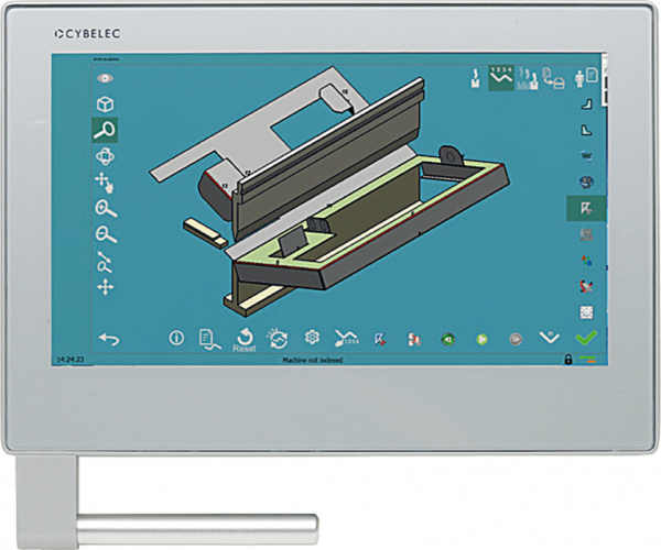 CYBELEC VisiTouch 19 2D and 3D graphical CNC System