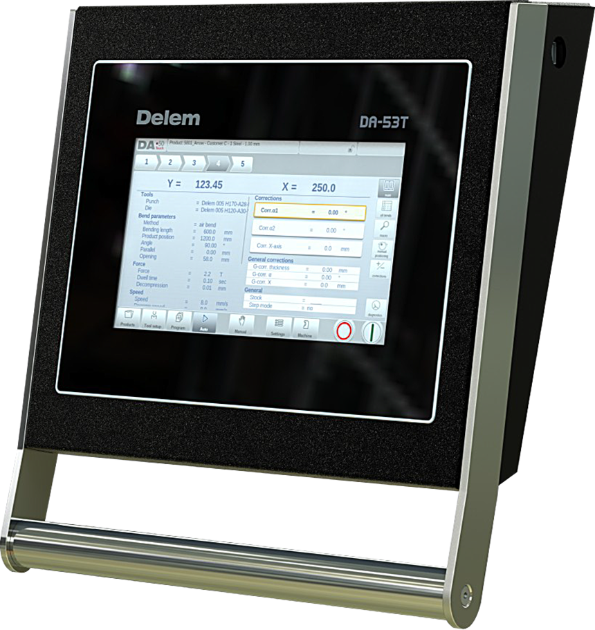 DELEM DA53T Touch Color CNC System