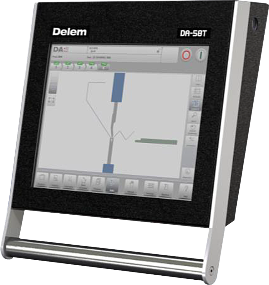 DELEM DA58T Color 2D graphical CNC System