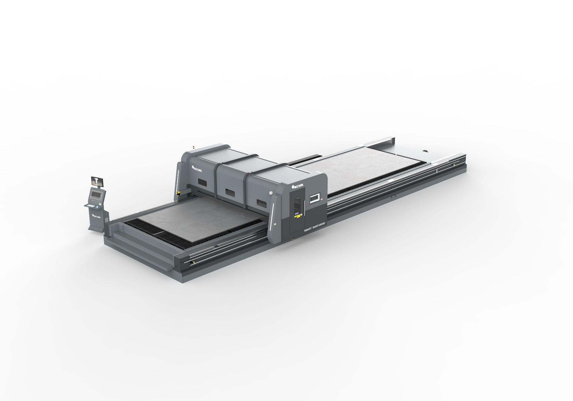 Large-format 12 kW ~ 40 kW Laser Cutting SMART Giant, 360° view