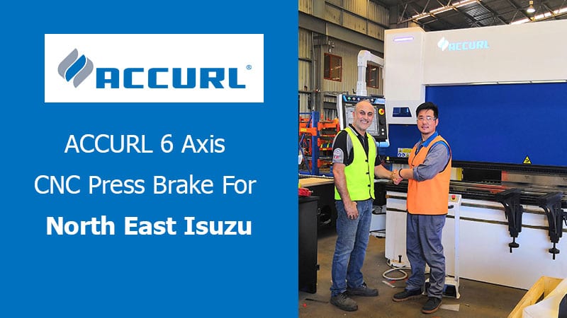 ACCURL 6 axis CNC Press Brake