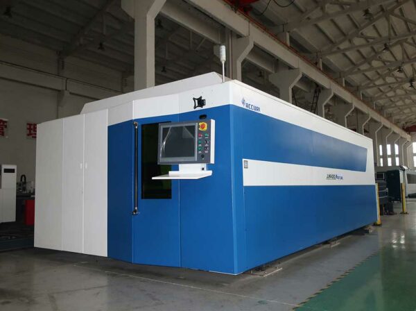 IPG 4Kw Fiber Laser cutting machines ECO-FIBER-2040 with High Power Fiber Laser 4000w Cutter Copper and Brass steel