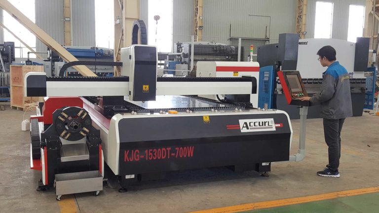 ACCURL 1500W Laser Tube Cutting Machine for Sale ACCURL 1500W Laser Tube Cutting Machine for Sale