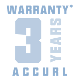 ACCURL® 3 Years Warranty