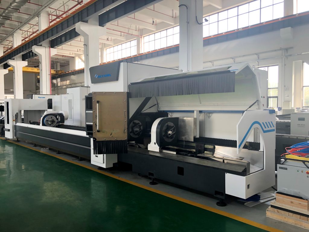 ACCURL Tube Laser Cutting Machine for Metal Pipe and Square Tube Cutting System
