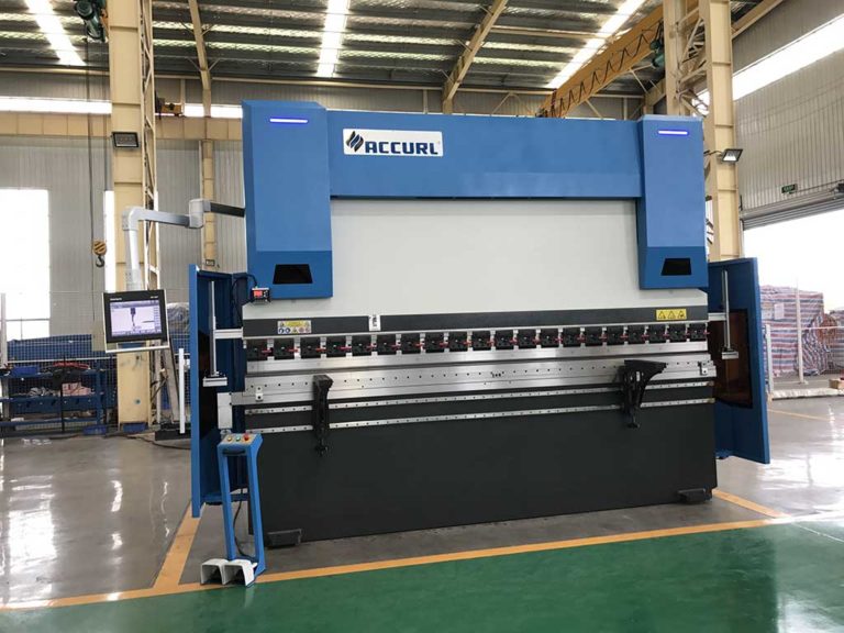 ACCURL 4 Axis Hydraulic CNC Press Brake 250 ton x 4000 mm with DELEM DA58T 2D Graphical System and CNC Crowning ACCURL 4 Axis Hydraulic CNC Press Brake 250 ton x 4000 mm with DELEM DA58T 2D Graphical System and CNC Crowning