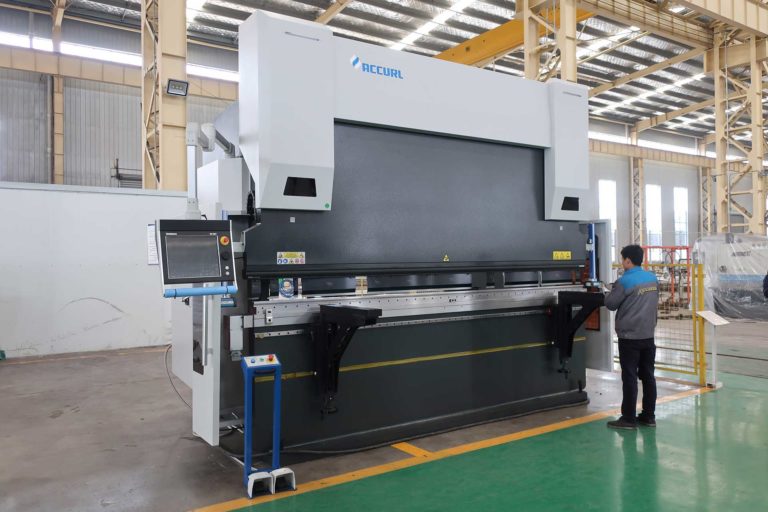ACCURL 400 Ton 4000mm 8 Axis CNC Press Brake for Sale DELEM DA66T 3D CNC Controller and 6 Axis CNC Backgage ACCURL 400 Ton 4000mm 8 Axis CNC Press Brake for Sale DELEM DA66T 3D CNC Controller and 6 Axis CNC Backgage