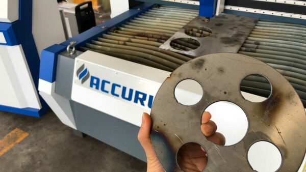 ACCURL CNC Plasma Cutter Machine for Sheet Metal Cutting