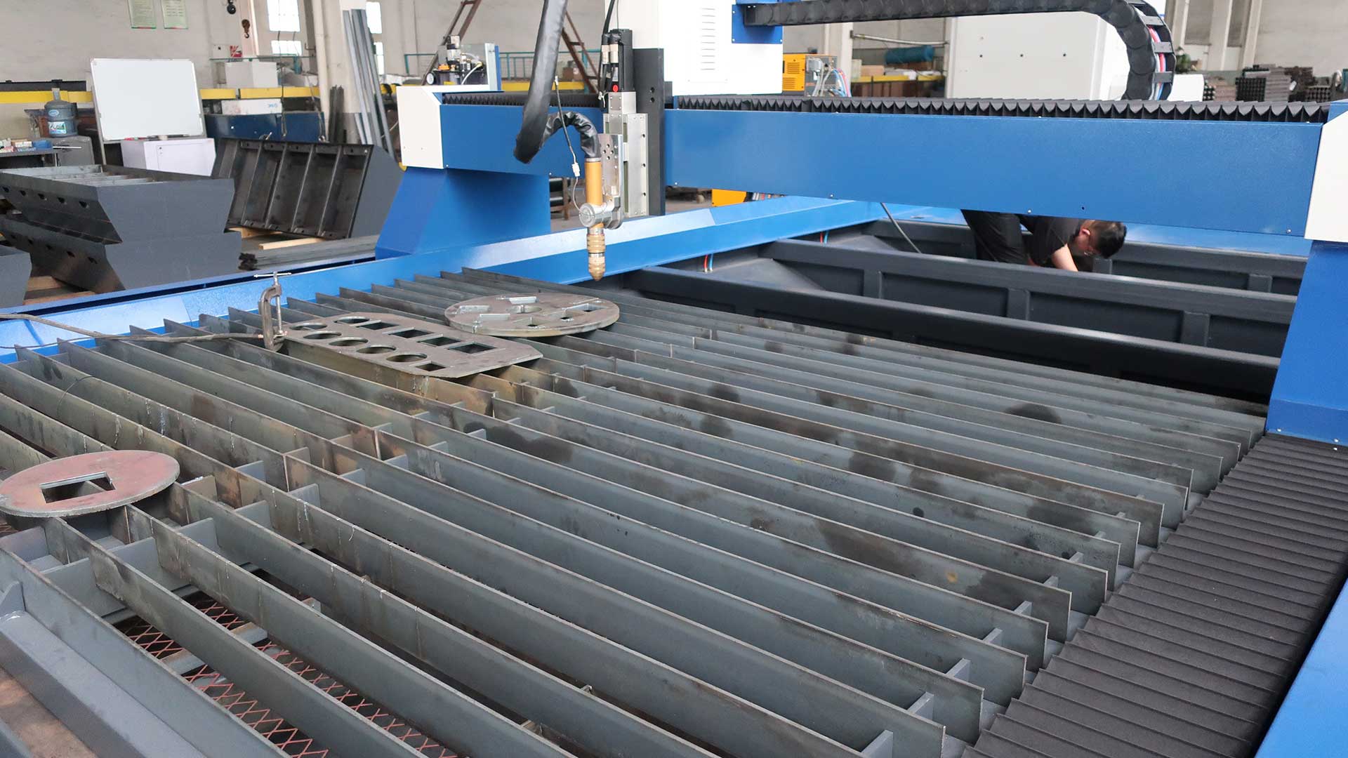 CNC Plasma Cutting Machine 1500x3000mm with HyPerformance HPR130XD Plasma Source for Metal Steel Cutting