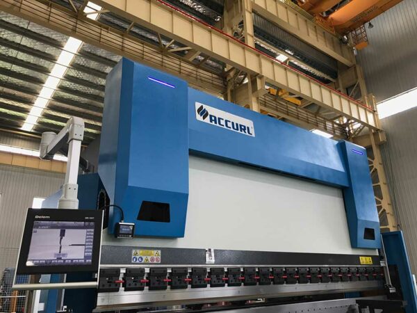 ACCURL 4 Axis CNC Press Brake 300 ton x 4000mm with DELEM DA58T CNC Controller System with PC-Profile-T2D Software