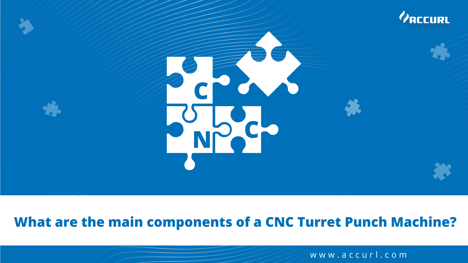What are the main components of a CNC turret punch machine?