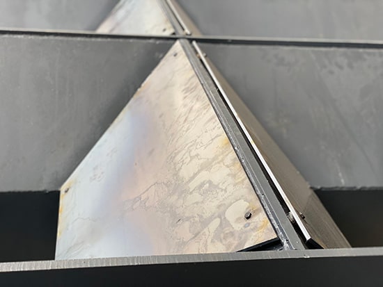 Covered And Protected By 20mm Thick Graphite Anti Burning