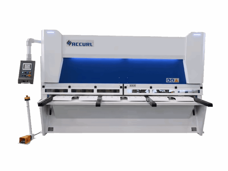 ACCURL Hydraulic CNC Shearing Machine Guillotine Straight Cut Perfect Work for Sale