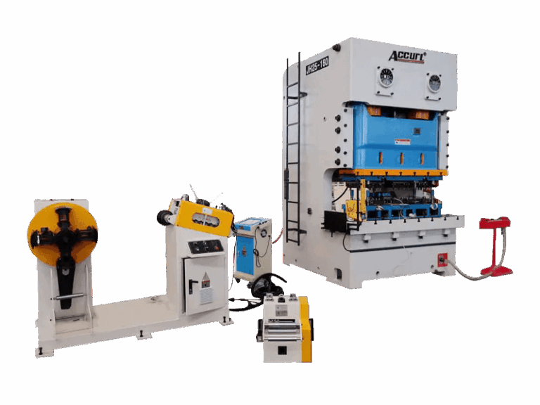 ACCURL Power Press Mechanical Punching Machine Automatic Pneumatic Source for Aluminum Foil Container Line