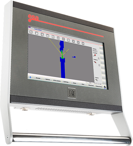 ESA S640 2D graphical CNC system for Press brake0